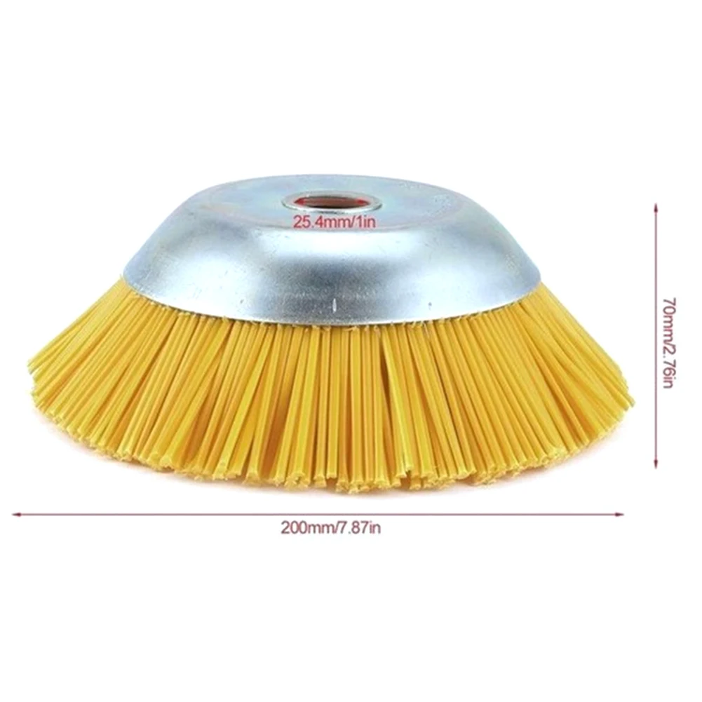 

Steel Wire Trimming Wheel Rusting Brush Cutter Wheel for Lawn Mower Grass Plate Multi-function Hot Sale Grass Trimmer Wheel