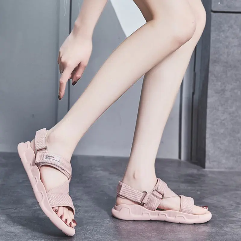 

Sports sandals women's summer 2021 new summer net red thick bottom versatile muffin casual Beach Women's shoes