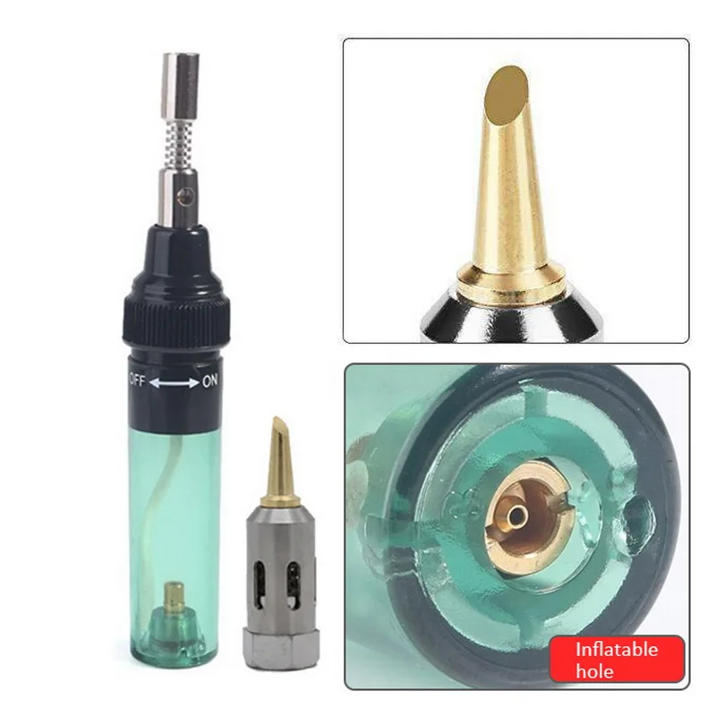 Паяльники для газосварки 1300 по Цельсию Сварочная ручка фонарь горения Газовый