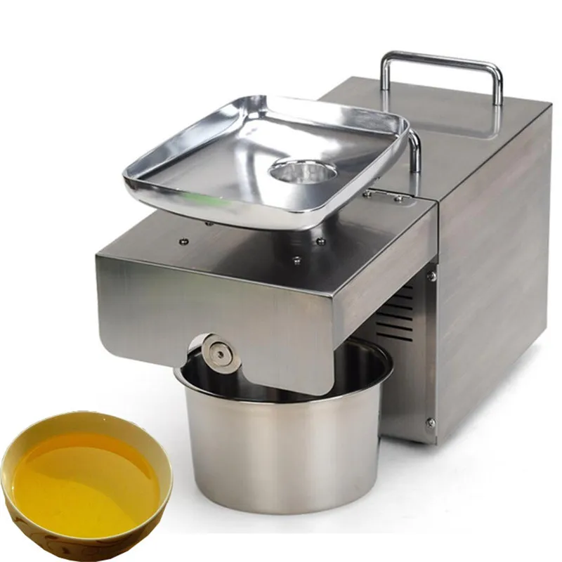 1500W Electric Oil Press Machine Stainless Steel Automatic Extractor Peanut Sesame Cold Maker | Бытовая техника