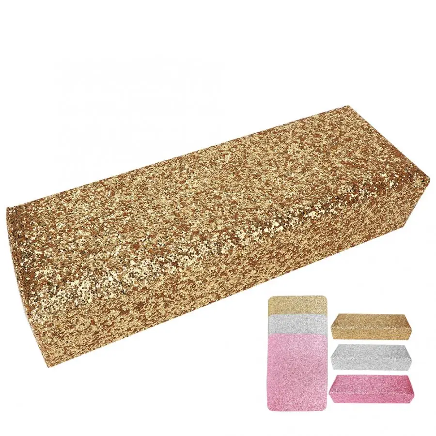 Маникюр блестящие пайетки дизайн ногтей Коврик Подушка держатель для рук опора