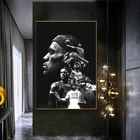 Современный постер баскетбольного игрока, Постер Laker, Картина на холсте, модное украшение для дома, баскетбольные поклонники, украшение комнаты, Картина на холсте