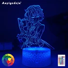 Бунго бродячие собаки Осаму дадзай лампа друг подарок на день рождения гаджет накахара чуя ночсветильник аниме неосветильник s Dazai для декора комнаты