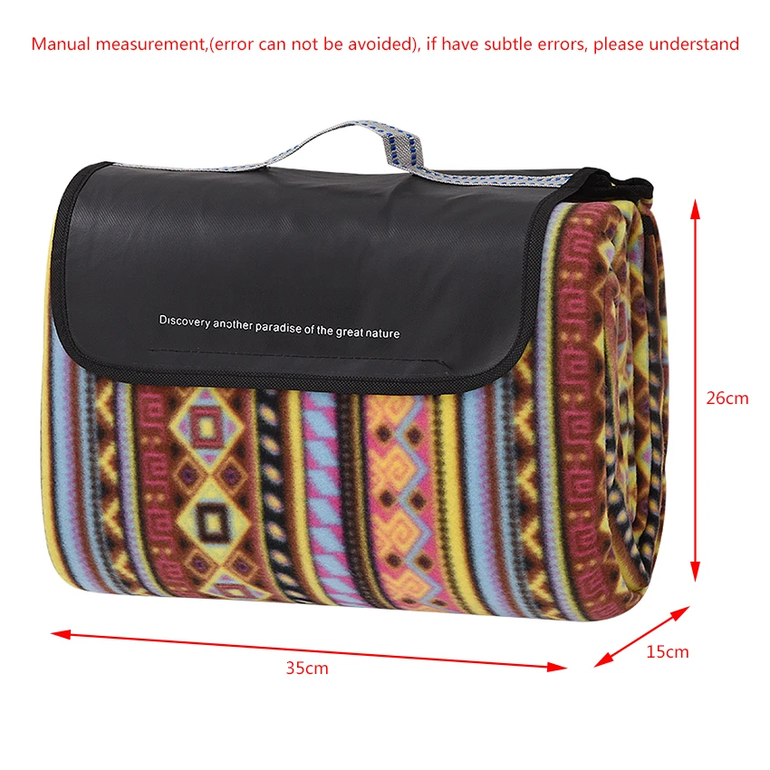 Плед для кемпинга на открытом воздухе 200*200 см водонепроницаемый плед пляжное