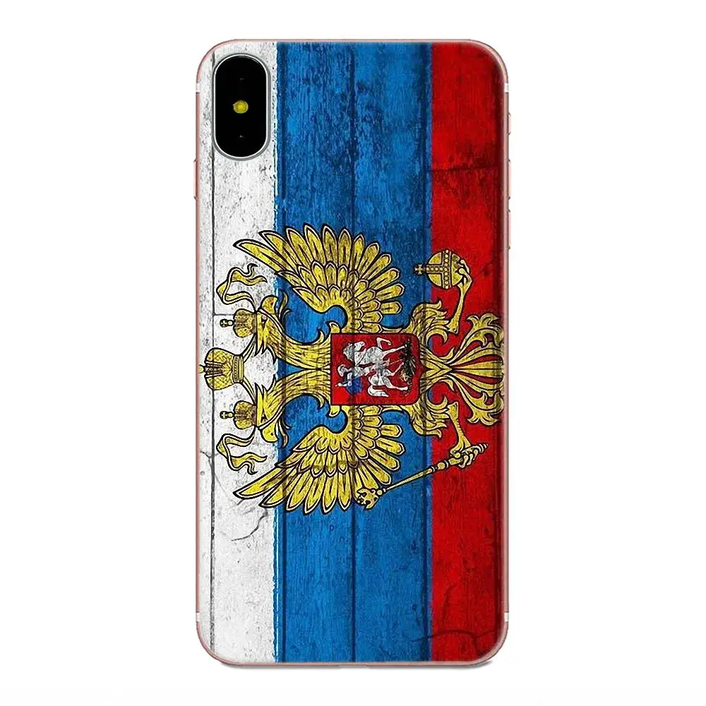 Российский флаг Эмблема для LG K50 Q6 Q7 Q8 Q60 X Power 2 3 Nexus 5 5X V10 V20 V30 V40 Q Stylus популярный