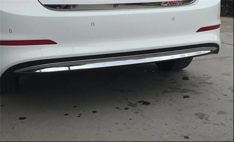 ABS задний хвост Нижний Бампер педаль автомобиля крышка кузова защита отделка