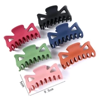 new women bathing plate hair claws catch clip female large frosted hairpin hair clips barrette headwear headress hair accessory