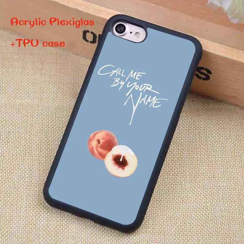 

Call Me by Your Name Phone Case For iphone 12 11 Pro Max X XR XS SE 2020 6S 7 8 Plus Acrylic Plexiglass TPU