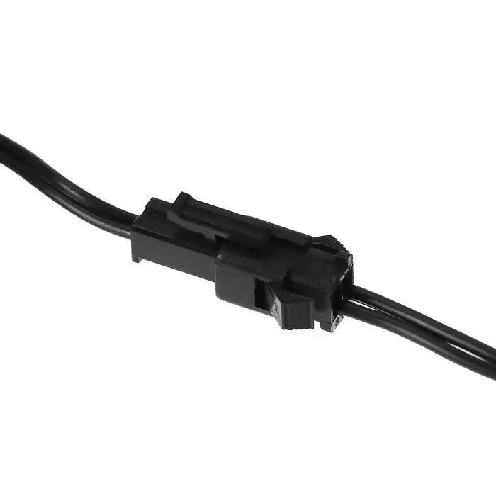 Неоновая нить для подсветки салона плоская 12 В 2 м с адаптером питания синий |