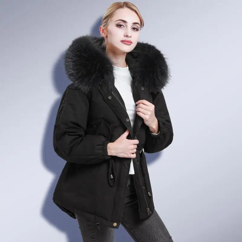 Зимняя теплая верхняя одежда Новинка 2019 года модные женские худи с капюшоном