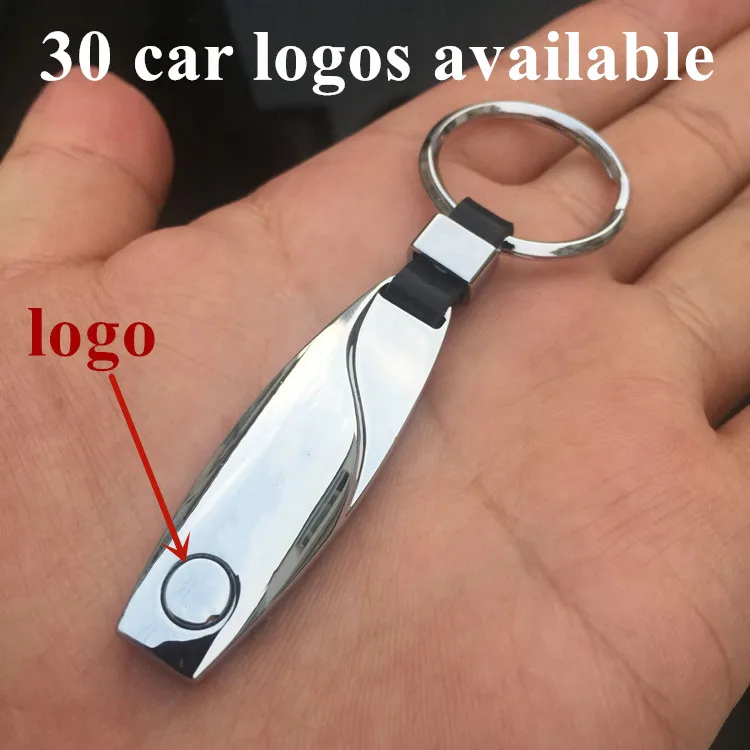 Автомобильный брелок с логотипом для AUDI BENZ CHEVROLET FORD HONDA LEXUS MINI COOPER MAZDA MITSUBISHI SKODA VOLVO