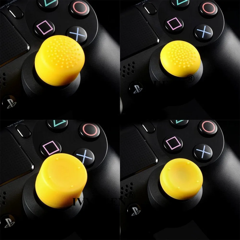 IVYUEEN 70 комплектов силиконовые аналоговые палочки для Playstation 4 PS4 Pro тонкий контроллер ручки для большого пальца крышка для XBox 360 ONE