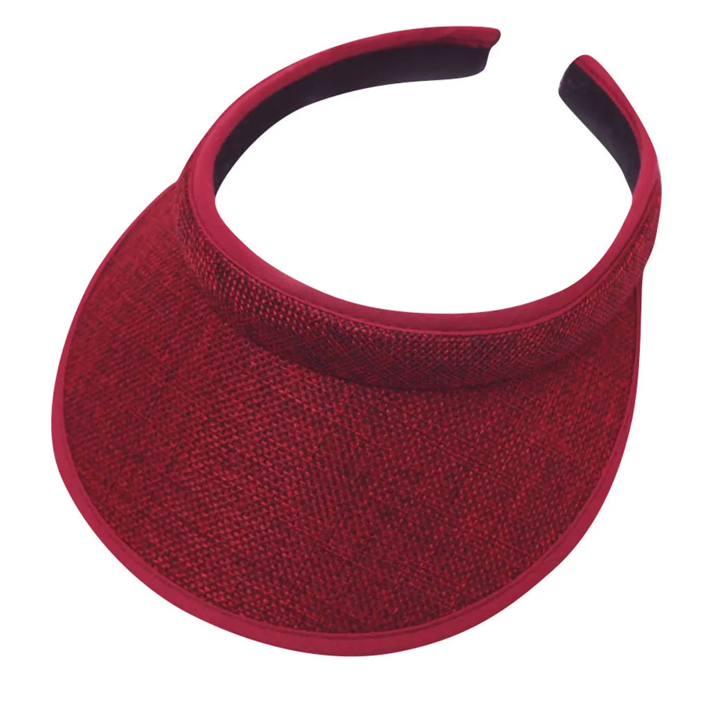 Кепка-козырек для мужчин и женщин регулируемая однотонная из денима хлопка