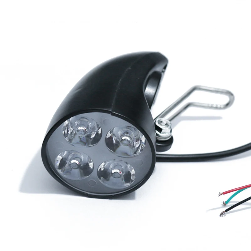 

Portable Clip Headlight Ebike Lamp Torch Waterproof 36V 48V Outdoor Adjustable