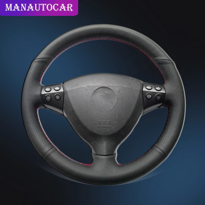 Оплетка на руль автомобиля чехол для Mercedes-Benz A-Class A160 A180 E-CELL 2009-2012 Прошитые вручную