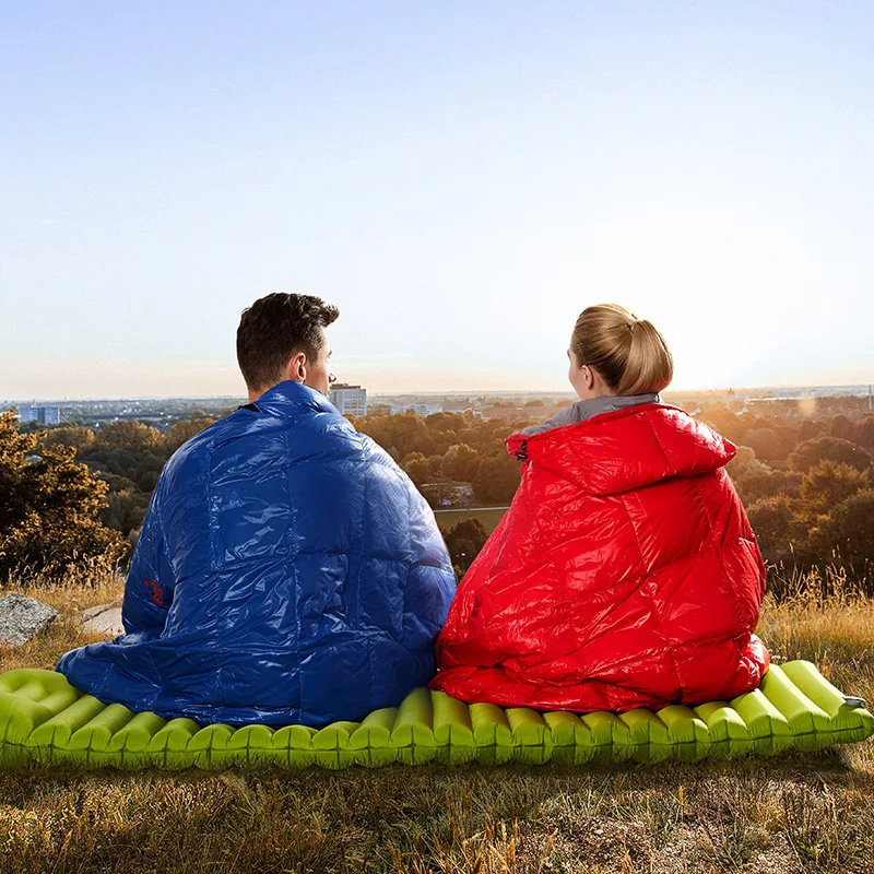 

Hewolf Down Sleeping Bag Fashion Warmth Waterproof Adult Winter Envelope Duck Down Sleepings Bag For Backpacking Camping Hiking