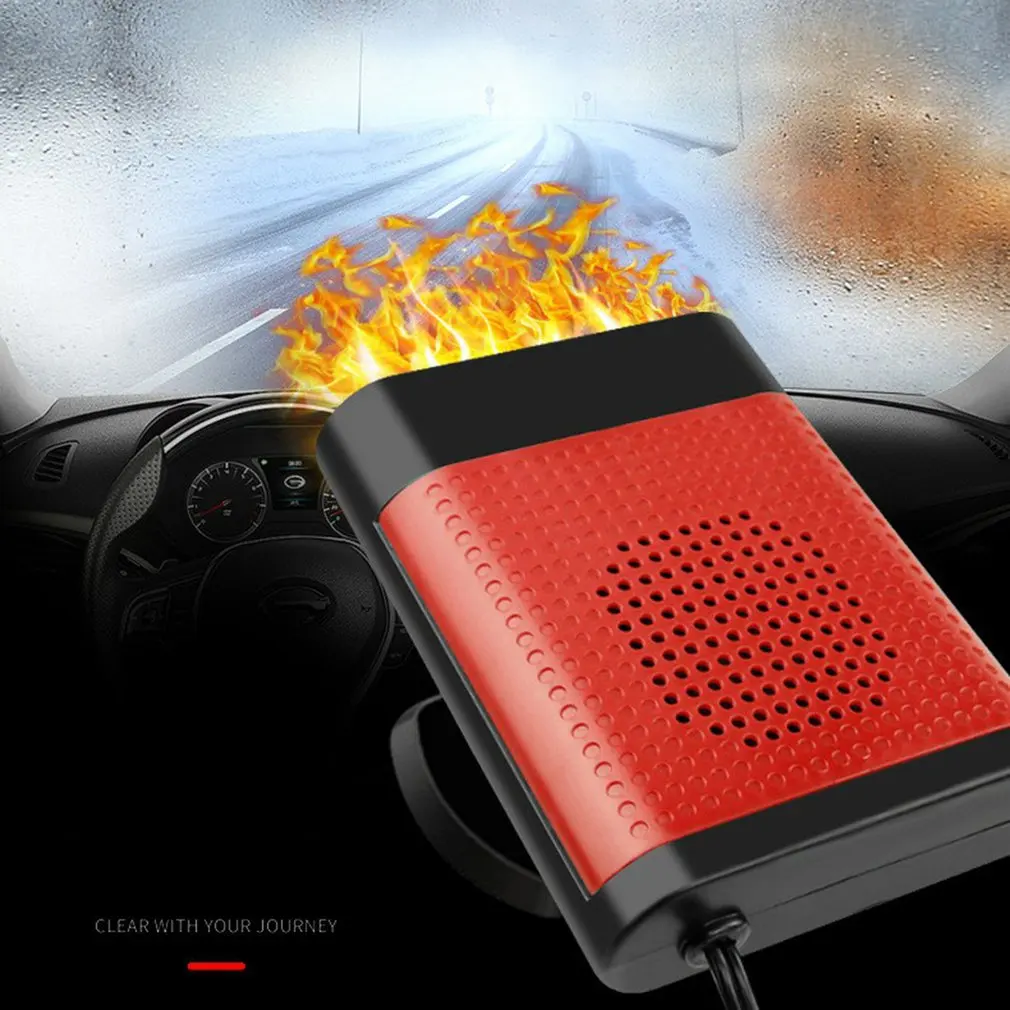 6427 Heater 12V Car Heaters Purifying Demisters 360-degree Rotation Defog Purify Air | Бытовая техника