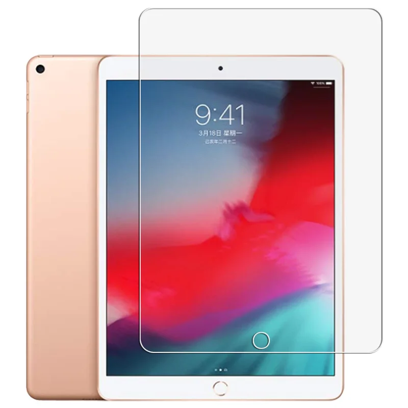 9H закаленное стекло для iPad 10 2 дюйма 2019 2.5D полное покрытие Защита экрана Pro 11 Air 3 MiNi