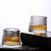 150ml crystal rocking whiskey glass roly poly wine cup liquor tumbler cognac snifter drinking glasses edo glass mugs coffee cups