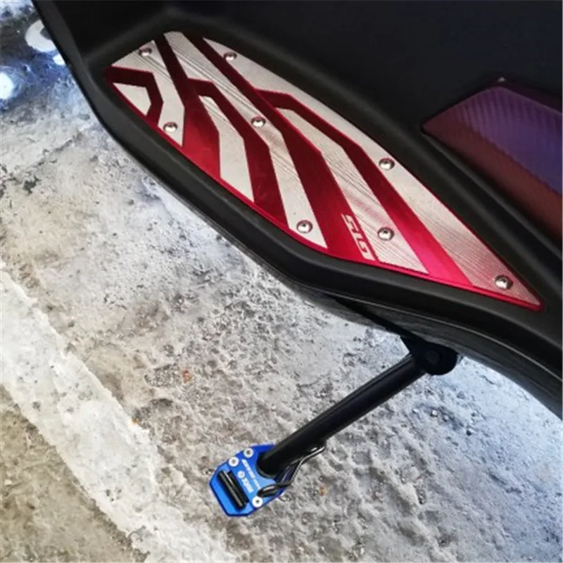 Алюминиевый удлинитель с откидной ножкой для мотоцикла CNC SYM CRUISYM300 GTS300i GTS