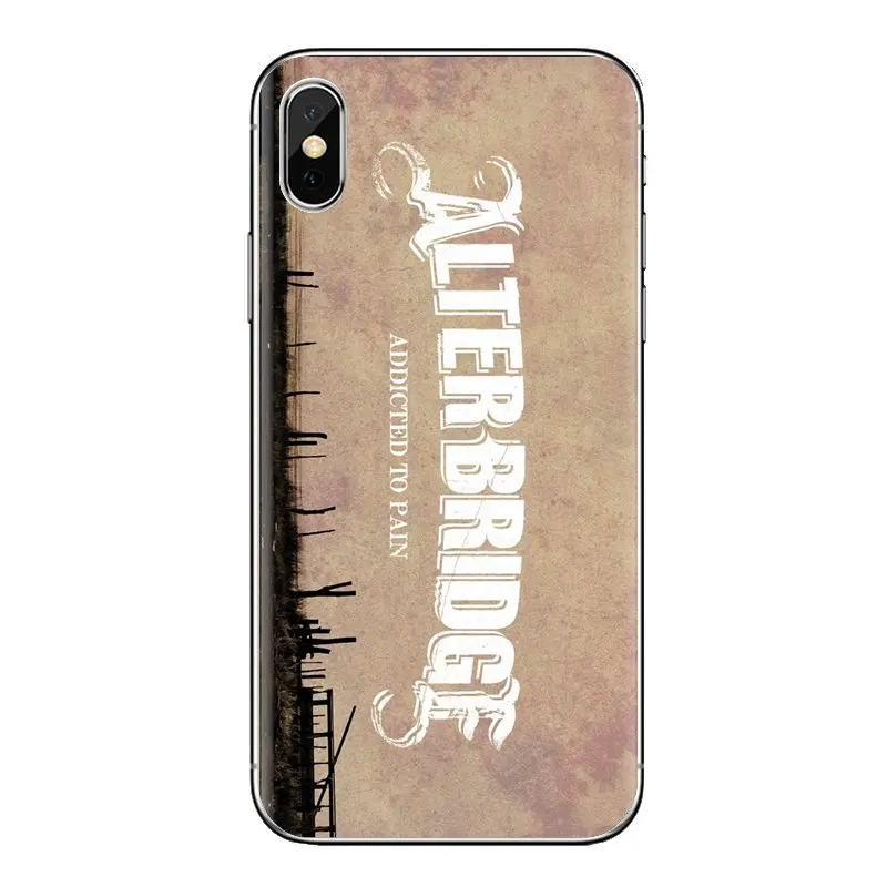 Силиконовые чехлы-накладки футболка с Alter Bridge ворона рок тяжелые логотип для Samsung