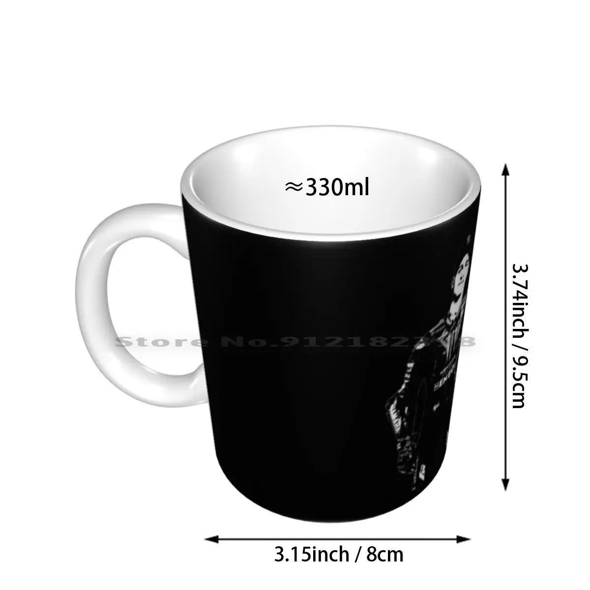 Debout Logo Fd Blanc керамические кружки кофейные чашки кружка для молока и чая Lorenevdesign Fabio