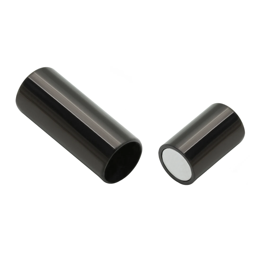 

2pcs/lot Stainless Steel Black Round Tube Magnetic Clasps End Cap Connector Fit 5mm Leather Cord Bracelets Jewelry Making