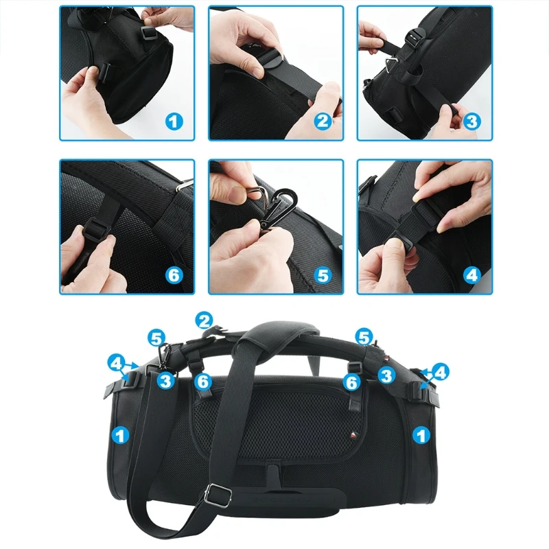 

Portable Bluetooth Speaker Case Carry Box Shoulder Bag for J-BL Boombox Speaker