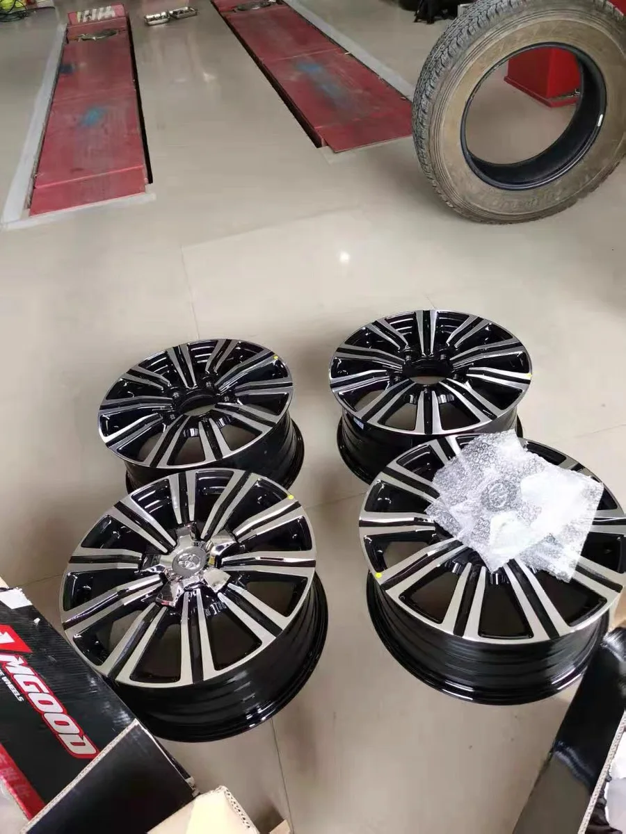 

China factory top quality Custom forged wheels 18 20 22 inch rims polished wheel hub for land cruiser prado lx570 lx400