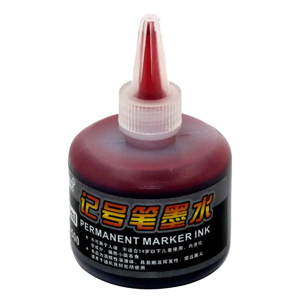 1 бутылка 50 мл Перманентная мгновенная сушка стойкий граффити черный синий