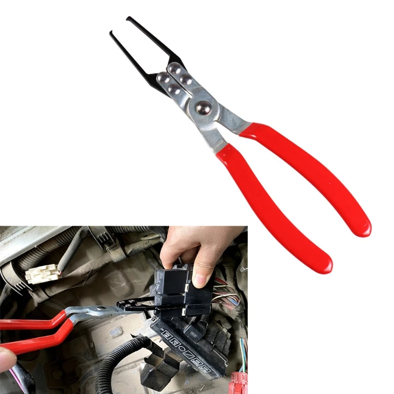 

2021 New Replacement Of Car Relay Disassembly Clamp Relay Extraction Pliers Relay Puller Pliers Fuse Removal Pliers Tool