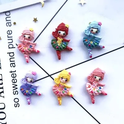 Бесплатная доставка! Плоские пластмассовые танцы девочка дети Мультяшные волосы