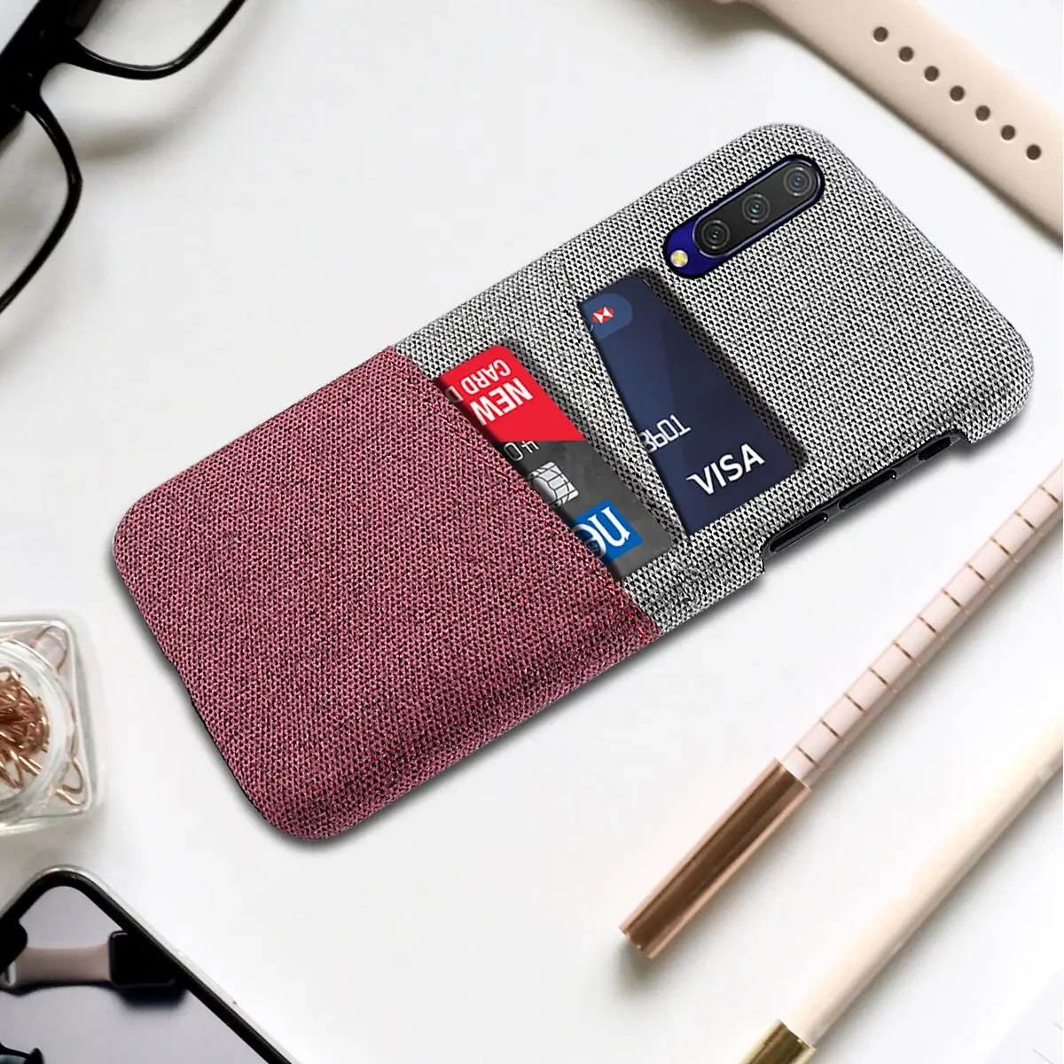Для Xiaomi Mi CC9e/CC9 чехол для задней панели ультра тонкий Fit Жесткий ПК телефон против