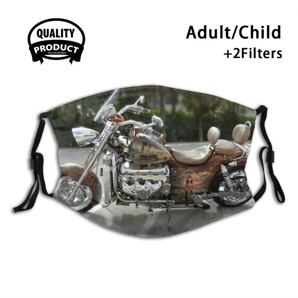 

2 Wheel 2 Seat Beauty Anti Dust With Filter For Kids Girl Boy Teens Masks Motorcycle Motorbike Custom Bike Ride Iron Horse