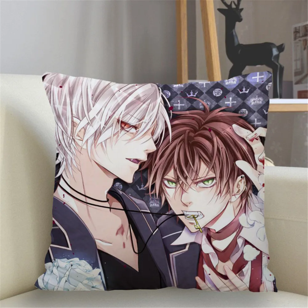 

CLOOCL Newest DIABOLIK LOVERS Pillowcases Cartoon Anime Pillow Case Japanese Manga 3D Throw Pillow For Car Sofa Home Textile