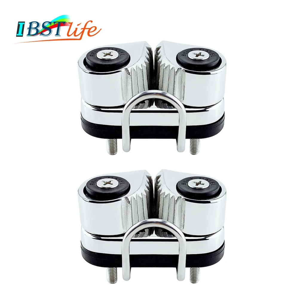 

2X нержавеющая сталь 2 ряда Matic шариковый подшипник, скоба, ведущее кольцо, оборудование для пилатеса, лодка, канат быстрого доступа, проволок...