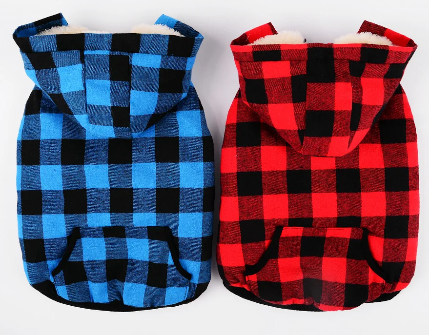 Теплая хлопковая одежда для домашних животных собак зимняя кошек|Пальто и