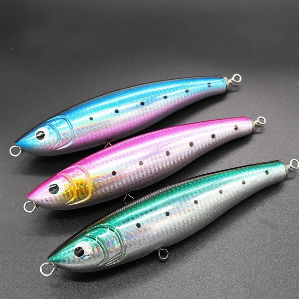 

wooden pencil lure bait 17.5cm 70g A10 shipping bait saltwater wooden fishing bait