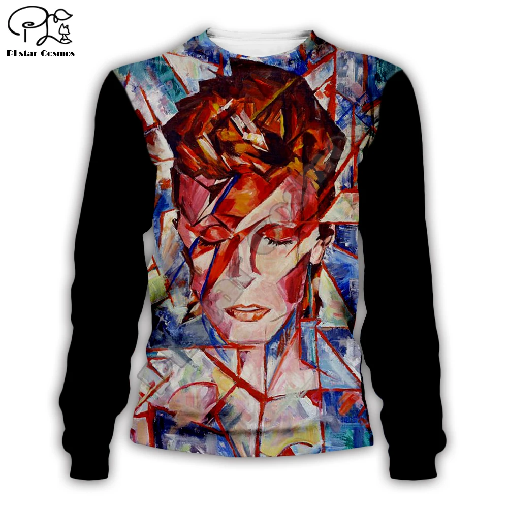 

PLstar Cosmos Rock Popular Singer David Bowie Funny Casual Tracksuit 3DPrint Men/Women NewFashion Zip Hoodies Pullover Jacket A5