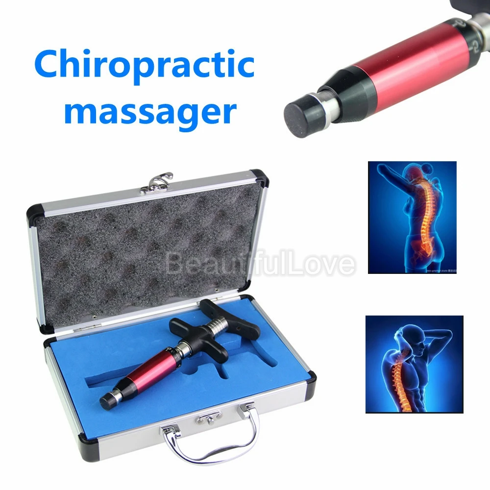 

Инструмент для регулировки уровня позвоночника, портативный ручной массажер для 6 головок позвоночника