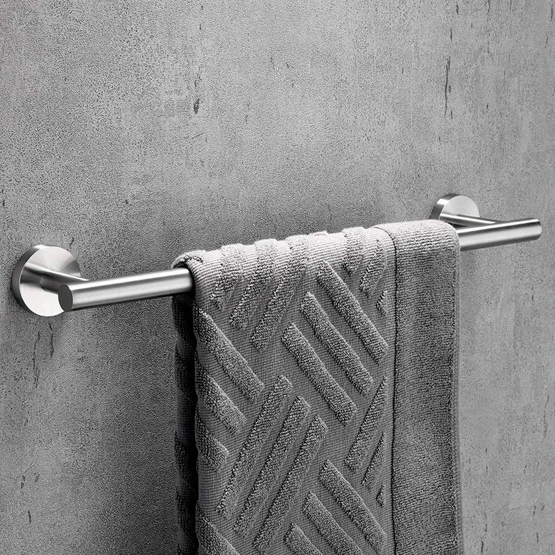 

30cm Bathroom Towel Bar Rail Wall Mount Towel Cloth Holder Rack Stainless Steel