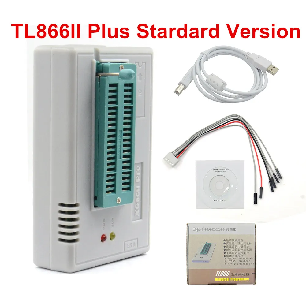 Оригинальный TL866II PLUS TL866 обновленный универсальный высокоскоростной