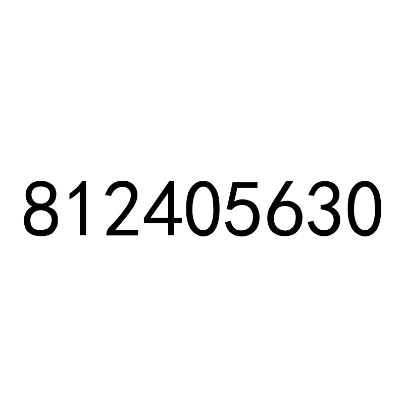 

812405630