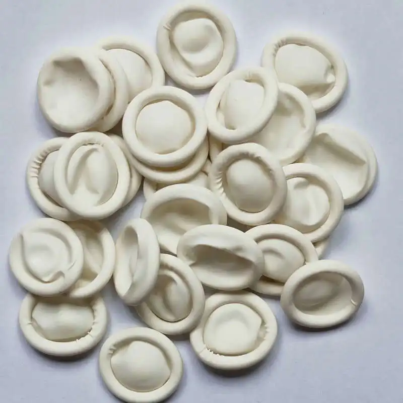 

800Pcs White disposable latex finger cots anti-static finger cots beauty hair finger cots electronic precision work finger cots