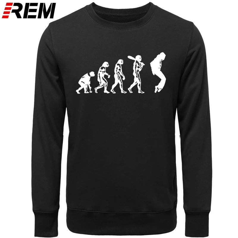 Худи REM Theory Of Evolution с длинным рукавом Майкл Джексон Мужская индивидуальная