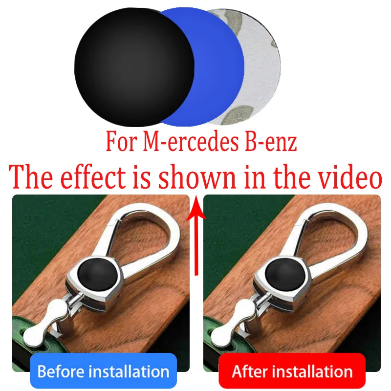 

5/10/50pcs Remote Key sticker Badge Emblem Logo Replacement for Mercedes benz w204 w203 w212 211 w124 w210 GLC GLE CLA W205 W213