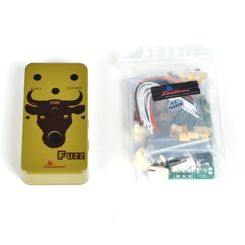 Фото Новая педаль эффектов для гитары DIY Fuzz, все комплекты с 1590B True Bypass, бесплатная доставка №3