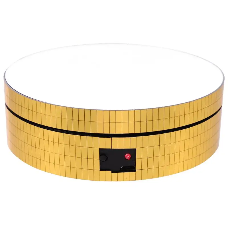 Электрическая вращающаяся подставка для дисплея с питанием от USB и батареи без