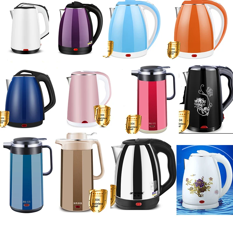 

Travel Kettle Electric Kettle Stainless Steel Cordless Portable 1500W-2000W Heating Electric Water Boiler Teapot portable kettle