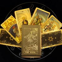 traditional tarot 1909 board game for adult 78pcs light seers beginner crd deck friend gethering party game divination fate gift